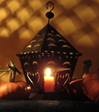 Traditional Moroccan candle lantern