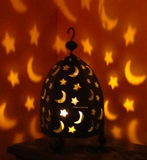 Moroccan candle lantern