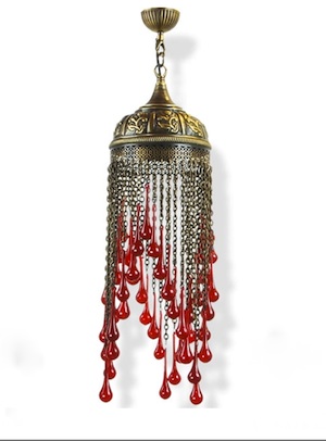 Turkish Lamp teardrop style