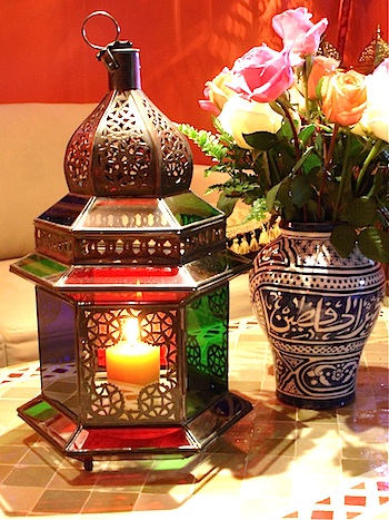 Traditional Moroccan lantern