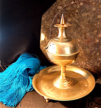 Moroccan incense burner