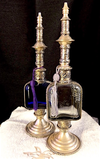 Moroccan perfume bottles