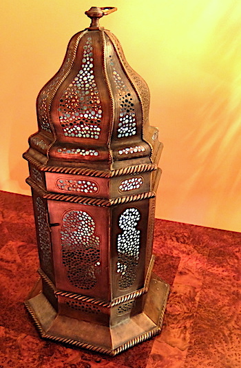 Modern Moroccan lantern