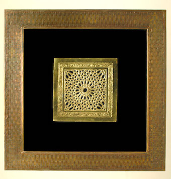 Moroccan metal artwork