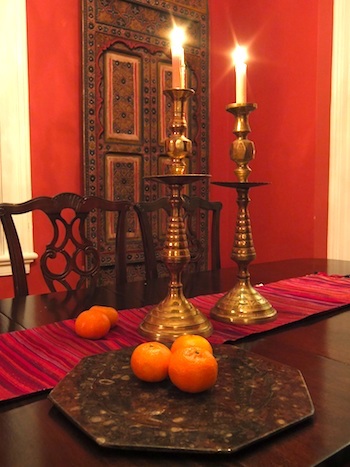 Antique Moroccan candlesticks