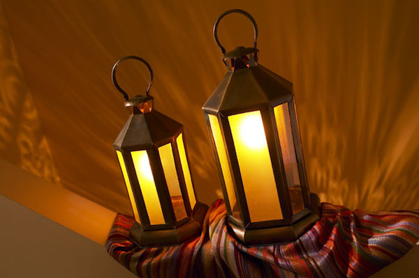 Moroccan candle lantern