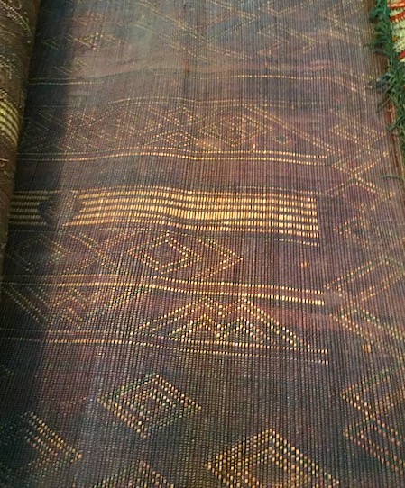 Vintate Tuareg reed mat